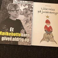 Tilbud 1 stk. “Et mælkebøttebarn giver aldrig op”  + “Lille Niss på juleeventyr"